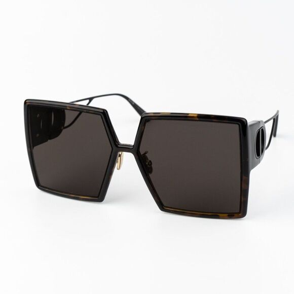 Dior Women Sunglasses Metal Havana Grey Smoke Mirror Square 30MONTAIGNE SU 20A5 main image 10